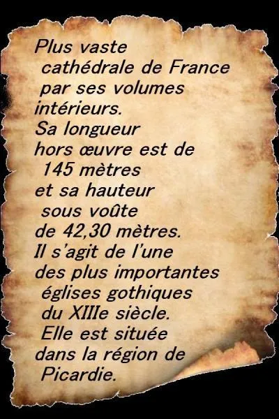 Quel est le nom de la cathédrale où se trouve le trésor ?