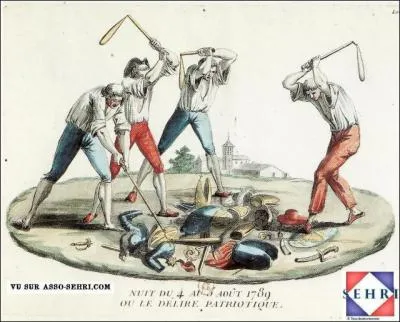 A quelle date a eu lieu l'abolition des privilèges nobiliaires pendant la Révolution française ?