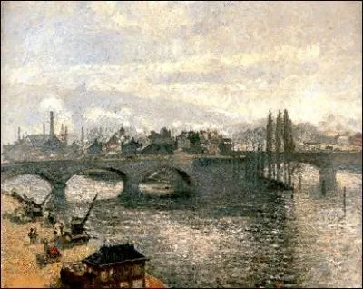 Qui a peint "Le pont Corneille à Rouen" ?