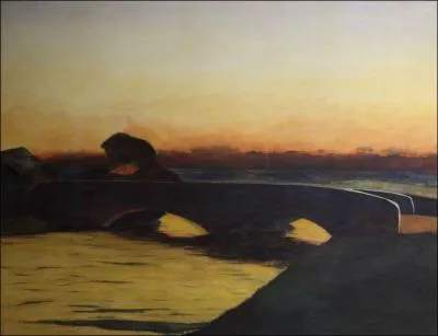 Qui a peint "Le pont près de Zanvoorde" ?