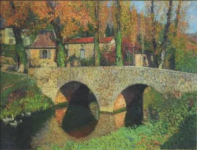 Qui a peint "Le pont de la Bastide du Vert" ?