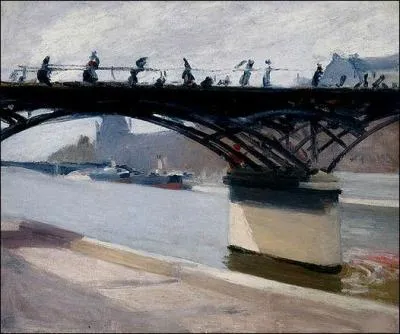Qui a peint "Le pont des arts" ?