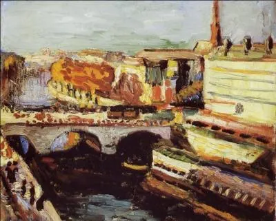 Qui a peint "Le pont Saint Michel" ?