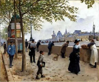 Qui a peint "Le pont neuf" ?