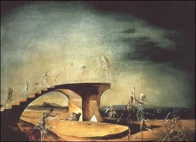 Qui a peint "Le pont bris&eacute; du r&ecirc;ve" ?