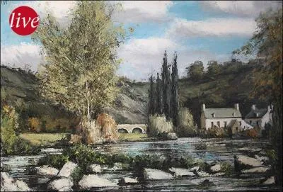 Qui a peint "Pont de la roche du diable" ?