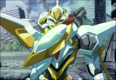 Dans "Code Geass", comment s'appelle le Knightmare que pilote Suzaku Kururugi ?