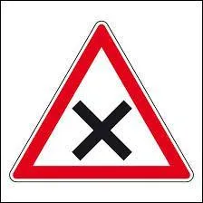 Qu'indique ce panneau de signalisation ?