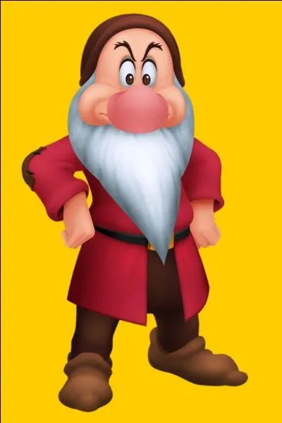 Il ne cesse de voir le mauvais côté des choses, et refuse d'accorder sa confiance au premier venu. Quel est le nom de ce nain ?