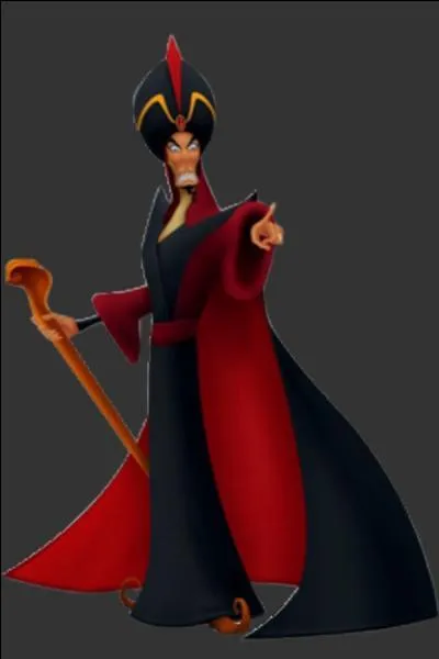 Il est impitoyable et prêt à tout pour arriver à ses fins. Quel est le nom de ce personnage tiré du conte "Aladdin" ?