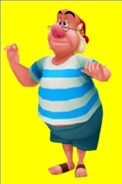 Il est le second du capitaine Crochet, obéissant à chacun de ses ordres. sans forcément vouer une grande méchanceté envers Peter Pan, il reste très loyal envers Crochet, et le rassure à chaque fois que le crocodile se trouve dans les parages. Quel est le nom de ce personnage ?