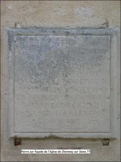 Où se trouve cette plaque?