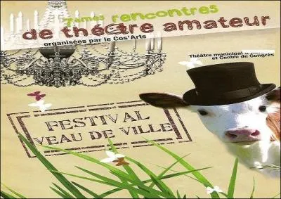 Dans quelle ville d'Auvergne ayant vu la naissance du rugbyman Olivier Magne, le festival Veau de Ville des 12-13-14-15 mars 2015 se tient-il ?