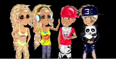 Parmi ces membres, lequel a été 1er de "MovieStarPlanet" ?