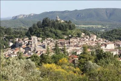 La "Cit&eacute; des quatre reines" ou la "Cit&eacute; comtale", dans le d&eacute;partement des Alpes-de-Haute-Provence, a la particularit&eacute; d'avoir le ciel et l'air les plus purs de France, si ce n'est d'Europe. Quelle est cette ville construite entre la montagne de Lure et le Luberon ?