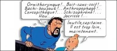 Réprimander vivement quelqu'un...