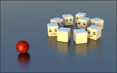 Pierre traite Paul comme un vrai ...... . C'est injuste de l'exclure ainsi.