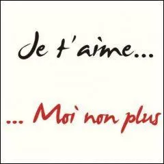 I love you me neither !