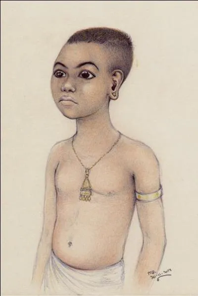 Quel pharaon est monté sur le trône à l'âge de six ans ?