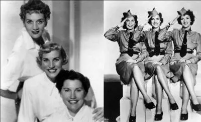 A vous de trouver une de leurs chansons dont les « mâles » en uniforme et en manque montrent un « certain » intérêt ! Elle est parue un peu moins d'an avant l'entrée en guerre des USA. Elle parle d'un trompettiste.
Alors, c'est quoi cette chanson ?