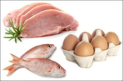 La viande, les �ufs et le poisson sont riches en :