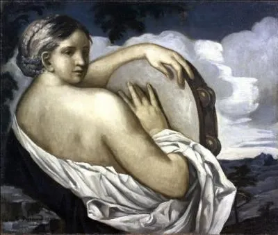 Qui a peint "Femme au tambourin" ?
