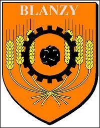 Ce blason appartient à Blanzy, commune bourguignonne située dans le département ...