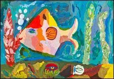 Qui a peint "Poisson tropical" ?