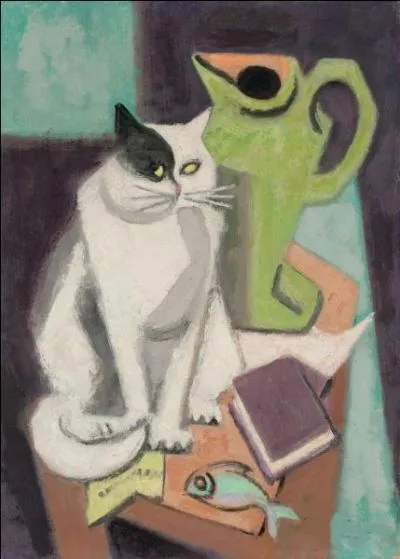 Qui a peint "Chat et poisson" ?