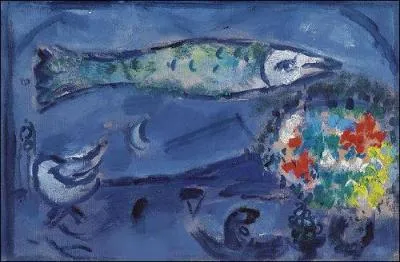 Qui a peint le poisson flottant ?