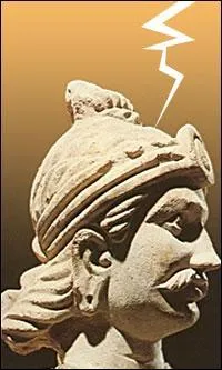 Les écoles bouddhistes étaient présentes à Alexandrie. Grâce à l'influence de quel roi indien ?