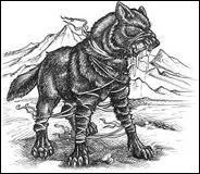 Dans la mythologie nordique, quel est le nom de ce loup géant, considéré comme trop puissant et dangereux par les dieux ?