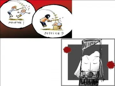 Cette chanson porte le titre d'une maxime d'une pensée politique. Elle a pour but de dénoncer la peine de mort. La dureté des propos du chanteur est volontaire pour mieux dénoncer ce type de condamnation. Quelle est cette chanson ?