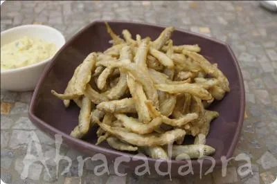 Nous allons déguster une petite friture d'éterlous :