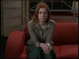 Willow annonce &agrave; Angel dans l'&eacute;pisode "Fin de r&egrave;gne" :