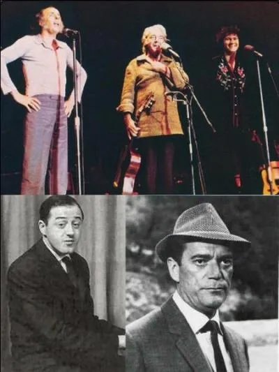 Cette une chanson pacifiste. Elle a été composée pendant la guerre d'Algérie par le québécois Raymond Lévesque en 1956. Elle a été chantée pour la 1e fois par le Franco-américain Eddie Constantine. De grands chanteurs québécois l'ont reprise et, aussi, bien d'autres francophones Quelle est cette chanson ?