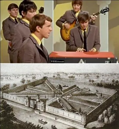 Jean-Philippe Smet a repris cette chanson américaine. Il l'a traduite et reprise. Elle parle d'une maison très particulière dans laquelle nous n'avons pas envie de vivre, bien que… Elle a été aussi reprise par le groupe que vous devez trouver. Quelle est cette chanson ?