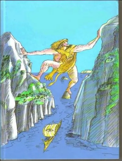 Pendant lequel de ces douze travaux, Héraclès franchit-il le détroit mer-océan, y élevant les deux colonnes Calpé et Abyla (rocher de Gibraltar et de Ceuta) ?