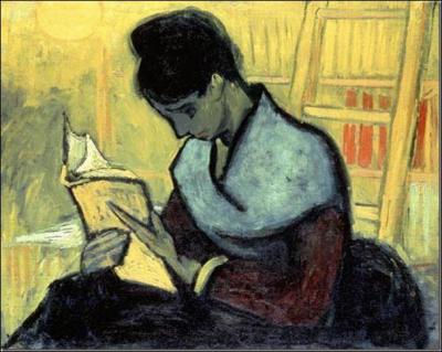 Qui a peint "La lectrice de romans" ?