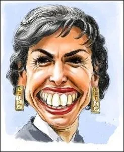 Ancienne garde des Sceaux, la plus "bling bling" :