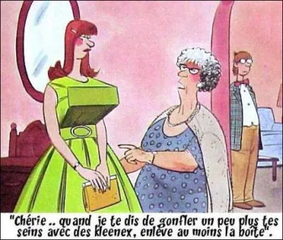 Un matin pépé se lève et fait un bisou sur la poitrine de mémé - Mais enfin qu'est-ce que tu fais ? - Rien, mais c'est la fête des saints ! Un matin mémé se lève et fait un bisou sur le zizi de pépé ! Mais enfin qu'est-ce qui te prend ? Rien ...