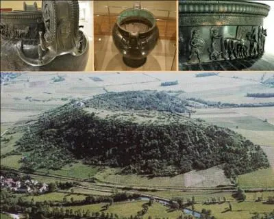 Où fut découvert en 1953, un trésor archéologique de la civilisation celtique, d'importance et de qualité inestimable ?