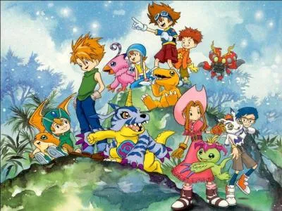 Dans ce manga, on retrouve Taichi et Agumon.