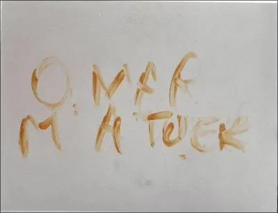 'Omar m'a tuer' c'est Ghislaine Marchal qui aurait écrit cette phrase avec son sang avant de mourir. Mais qui est censé l'avoir tuée ?