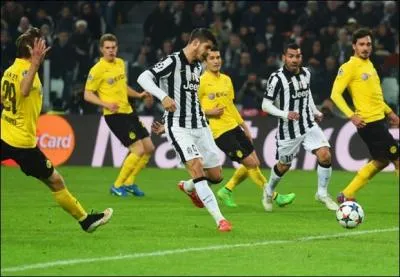 Huitièmes de finale, la Juventus s'impose face au Borussia à Dortmund. Quel est le résultat ?
