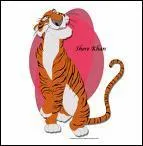 Mchant et fourbe tigre du ' Livre de la Jungle '.