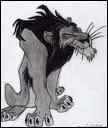 Le mchant lion dans 'Le Roi Lion', c'est lui.