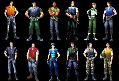 Combien y a-t-il de membres dans le S.T.A.R.S (équipes Alpha et Bravo et en comptant Kevin Dooley) ?