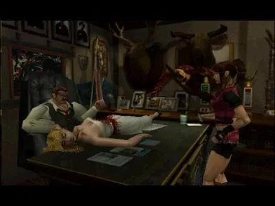 Qui est la fille en robe blanche sur la photo ?