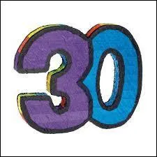 Lorsque vous avez 30 ans de mariage, vous c&eacute;l&eacute;brez vos noces de : &nbsp;